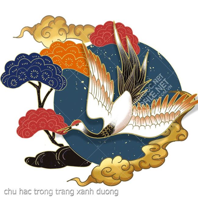 chu hac trong trang xanh duong